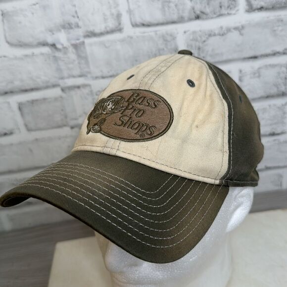 Bass Pro Shops Distressed Vintage Trucker’s Hat Embroidered Patch - Picture 1 of 8